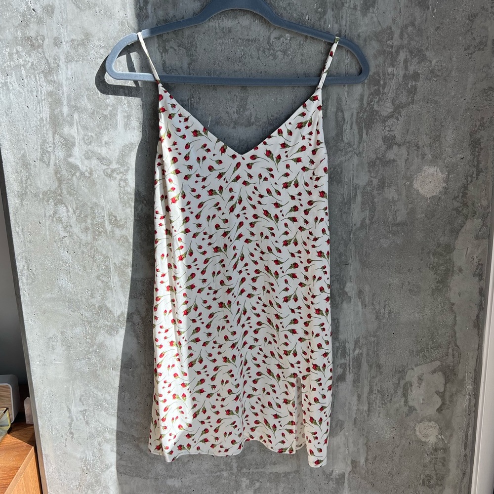 REFORMATION Marlowe Dress in Rose Bud